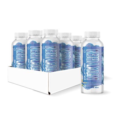 Purus Labs NOXygen Ready To Drink (RTD) Pre-Workout | Pump, Energy, &amp; Performance | 0 Sugars | 6g Citrulline | Pack of 12 (Galaxy Blue Raspberry)