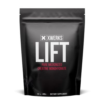 Lift Micronized Creatine Monohydrate Powder, Unflavored, 80 Servings - 100% Pure Natural 5000mg Formula Creatines - Highly Soluble Mass Gainer Bulk Supplement - Pre Workout for Muscle Growth &amp; Repair