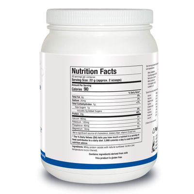 Biotics Research WHEY Protein Isolate Unflavored 20 Grams - Undenatured Non-GMO Delicious Protein Powder -Supports Muscle Growth, Energy, High Immune Factors (IgG, Lactoferrin),Sugar-Free,20 Servings