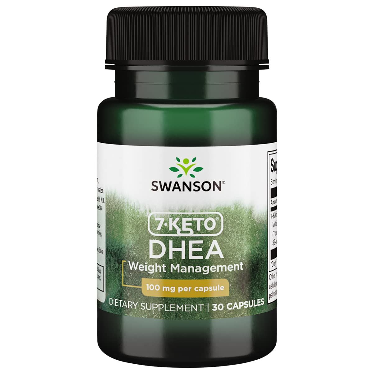 Swanson 7 Keto Dhea 100 Milligrams 30 Capsules