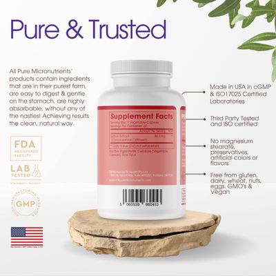 Saffron Supplements - 100% Pure Saffron Extract Capsules - Boost Energy &amp; Mood, Support Eye &amp; Heart Health