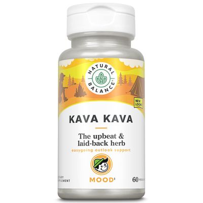 Natural Balance Kava Kava Root | Natural Supplement Helps Support Relaxation &amp; Stress Reduction | 60 Veggie Capsules