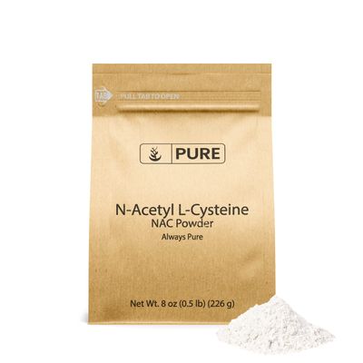 PURE ORIGINAL INGREDIENTS NAC N-Acetyl L-Cysteine Powder (8 oz) Lab Verified, Always Pure, No Fillers