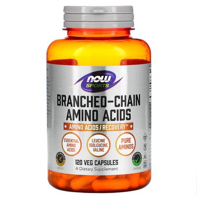 NOW Foods Branch-Chain Amino (BCAA) 800mg, 120 Capsules