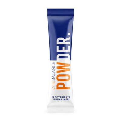 LYTE BALANCE Powder 32 Double Strength Packets, Naturally Salty Electrolyte Drink Mix w/Sodium, Potassium & Magnesium | Daily Hydration, Muscle Recovery, Immune Support | Keto, Paleo, No Sugar