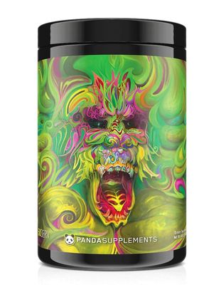 Underground Bio Labs Panda Supps: Rampage, Extreme Pre-Workout, High Stim, Maximum Pump, Focus, and Energy,(50 Servings) (Kiwi-Lychee-Pinapple Flavor AKA Goblin Juice)