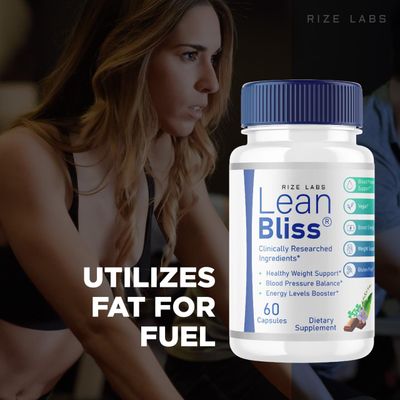 Lean Bliss Weight Loss Pills, Lean Bliss Fat Burning Formula, LeanBliss Advanced Metabolism Capsules for Natural Weight Management &amp; Blood Support, LeanBliss Dietary Supplement Reviews (60 Capsules)