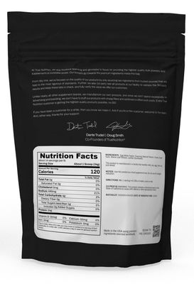 True Nutrition Egg White Protein Powder - Low Carb, Paleo, Keto, Carnivore, Lactose-Free, Gluten-Free (Chocolate Fudge Brownie, 1lb)
