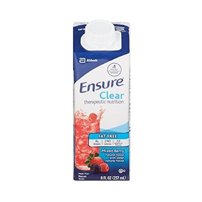 Abbott Nutrition Ensure Clear Mixed Berry, 8 Ounce