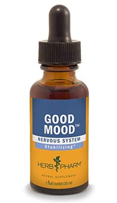 Herb Pharm Good Mood Liquid Herbal Formula with St. John&#39;s Wort for Healthy Emotional Balance - 1 Ounce