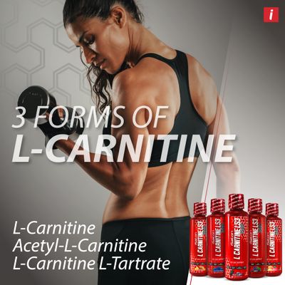 iSatori L-Carnitine LS3 1500, Liquid L-Carnitine with Acetyl L-Carnitine, L-Carnitine L-Tartrate, Stimulant Free Pre Workout, No Calories, Sugar, Gluten, Keto-Friendly, Grape Flavor (32 Servings)