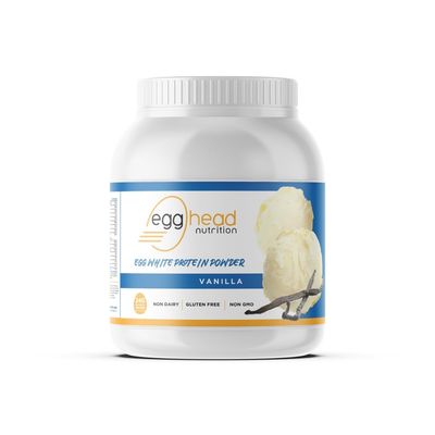 Egghead Nutrition - Egg White Protein - 24 G (Grams) 3.3 Pound, Non Dairy, Gluten Free, Non GMO, Made in The USA (Vanilla)