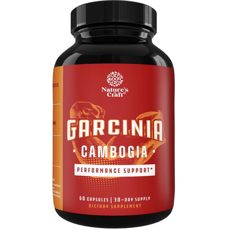 Invigorating Garcinia Cambogia Extract Supplement - 60% HCA Fast Acting Garcinia Cambogia Capsules with Chromium to Help You Reach Your Goals - High Hydroxycitric Acid Vegan Non Stimulating &amp; Non-GMO