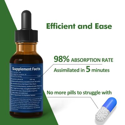 Nurbetoxa Cleavers Lymphatic Drainage Drops for Lymph System Detox Cleanse, Lymphedema Support Supplement Formula w/Echinacea, Cats Claw, Red Clover Extract Tincture, Use with Lymph Massage Tool. 2oz