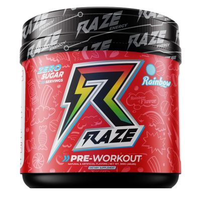 Repp Sports Raze Pre-Workout Powder | 30 Servings, Best Ingredients for Energy and Workout Performance (Rainbow)