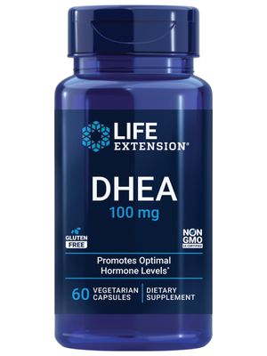 Life Extension DHEA - For Hormone Balance, Immune Support, Sexual Health, Bone &amp; Cardiovascular Health and Anti-Aging and Mood Support Non-GMO, Gluten-Free - 60 Vegetarian Capsules