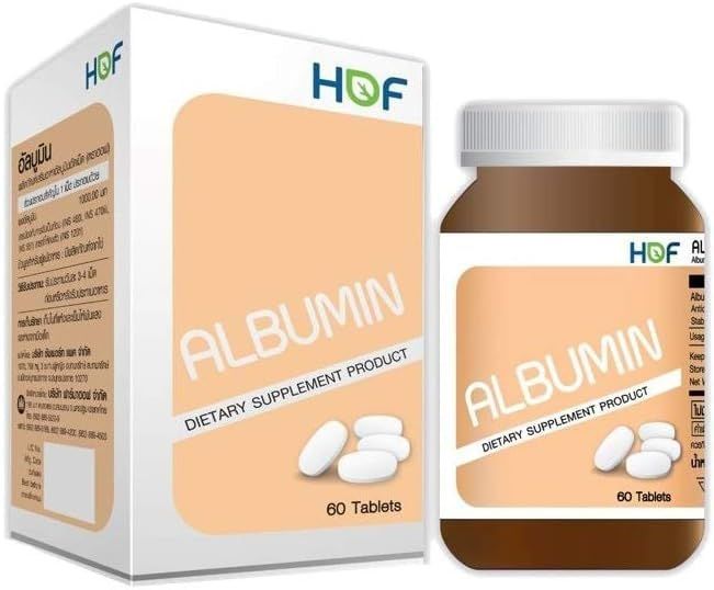 Egg Albumin 60 Tablets High Pure Protein Hop
