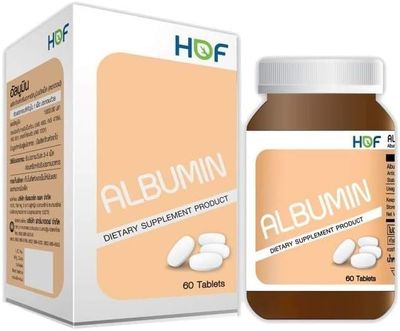 Egg Albumin 60 Tablets High Pure Protein Hop