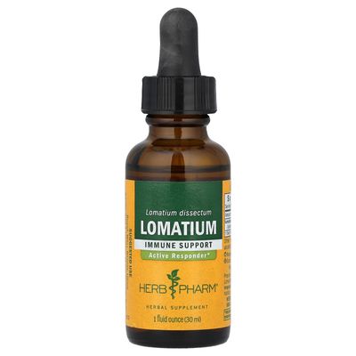 Herb Pharm Lomatium Liquid Extract for Immune System Support - 1 Ounce