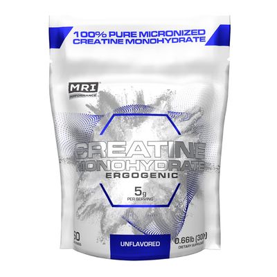 MRI Performance Creatine Monohydrate Powder 5g,100% Pure Micronized Creatine Supplement, Muscle Growth &amp; Recovery, Build Muscle, Increase Strength, Performance, Endurance, 300g, 60 Serv, Unflavored