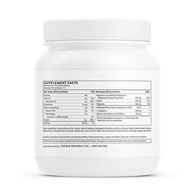 THORNE RecoveryPro - Whey Protein Muscle Recovery Supplement - Support Nutrition, Workout Performance & Sleep - NSF Certified for Sport - 12 Servings - 16.7 Oz