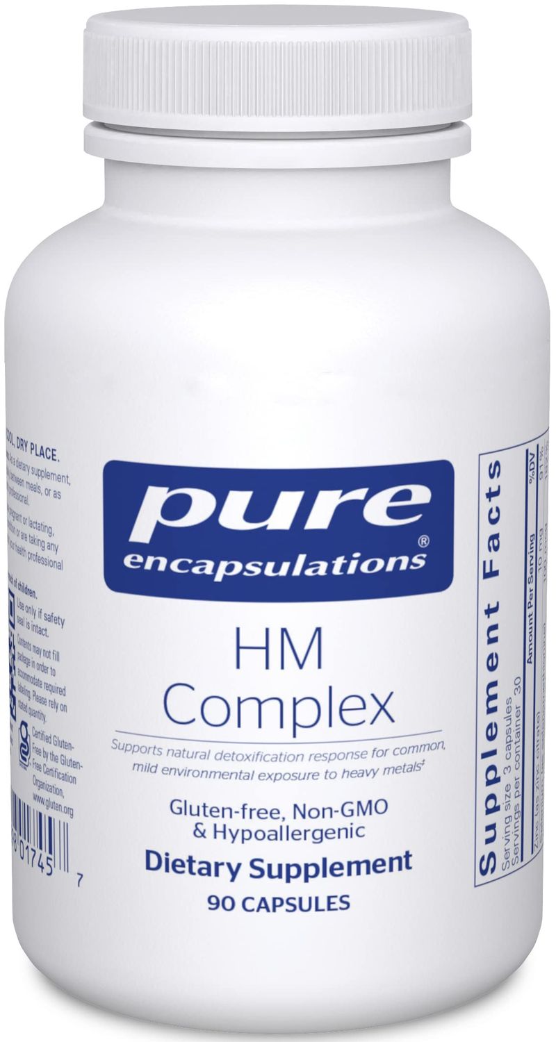 Pure Encapsulations HM Complex | Support for Body&#39;s Natural Detoxification Process* | 90 Capsules