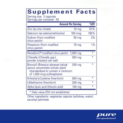 Pure Encapsulations HM Complex | Support for Body's Natural Detoxification Process* | 90 Capsules