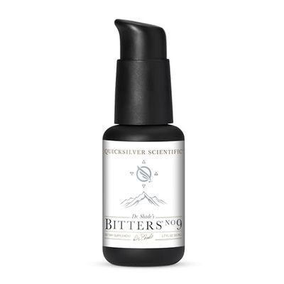Quicksilver Scientific Dr. Shade&#39;s Bitters No. 9 - Bitters for Digestion - Fast Acting Liposomal Digestive Bitters with Milk Thistle, Burdock Root &amp; Juniper Essential Oil - Digestive Support (50ml)