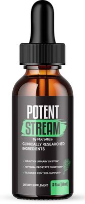 Potent Stream Drops, Potent Stream Advanced Prostate Supplement - Natural Support for Prostate Health, PotentStream Maximum Strength, PotentStream Reviews (30 Servings)