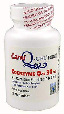 Carni Q-Gel (L-Carnitine and Q-Gel CoQ10 / 60 Softgels)