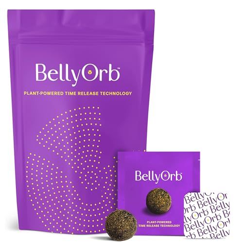LURE Essentials Belly Orb - BellyOrb Sticker - Works for Men and Women with Wormwood, Clove, Cinnamon, Ginger 30 Pieces