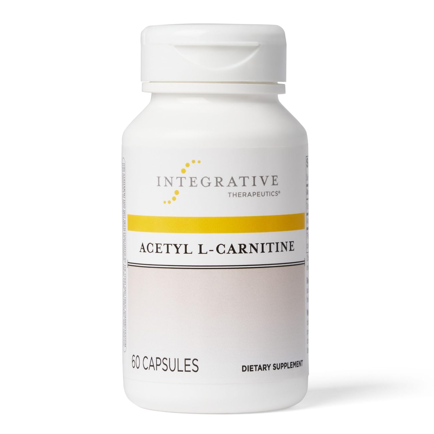 Integrative Therapeutics Acetyl L-Carnitine - Supports Mental Function* - Supports Cellular Energy Production* - Vegan - 60 Capsules
