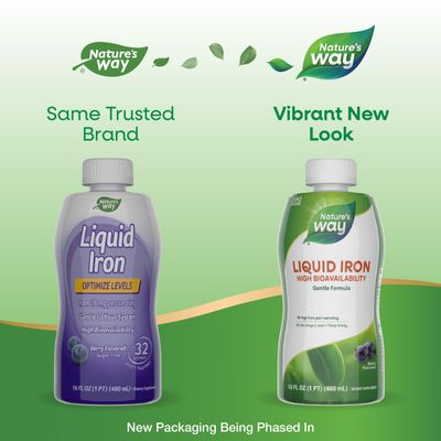 WELLESSE Liquid Mineral Supplement, Iron, 16 Ounce