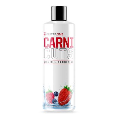 NutraOne Carnicuts L-Carnitine Liquid Supplement Stimulant Free* (Berry Blast - 32 Servings)