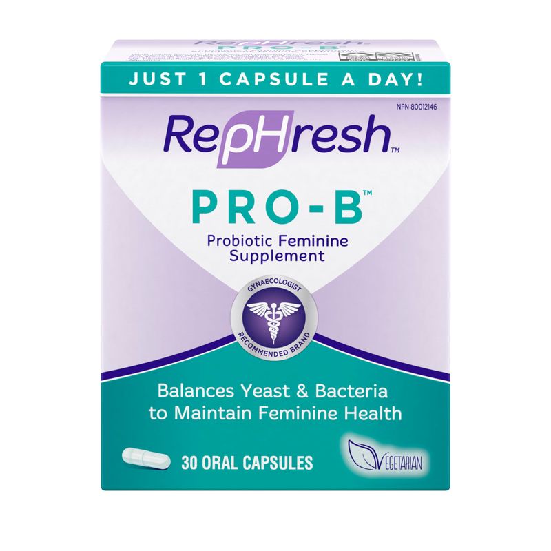 Rephresh Pro-B Probiotic Supplement for Women, 30 Oral Capsules
