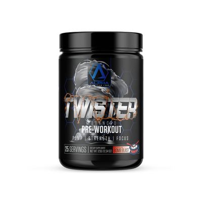 Alpha Nutrition Labs Twister Advanced Pre-Workout Powder (Sour Candy)