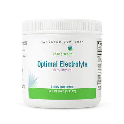 Seeking Health Optimal Electrolyte Powder, Berry Flavor, Healthy Energy and Endurance Support, Promotes Hydration and Healthy Muscles, Vegan and Vegetarian (30 servings)*