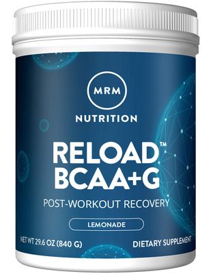 MRM BCAA+G RELOAD Post-Workout Recovery - Lemon, 840g - 60 Servings Per Container