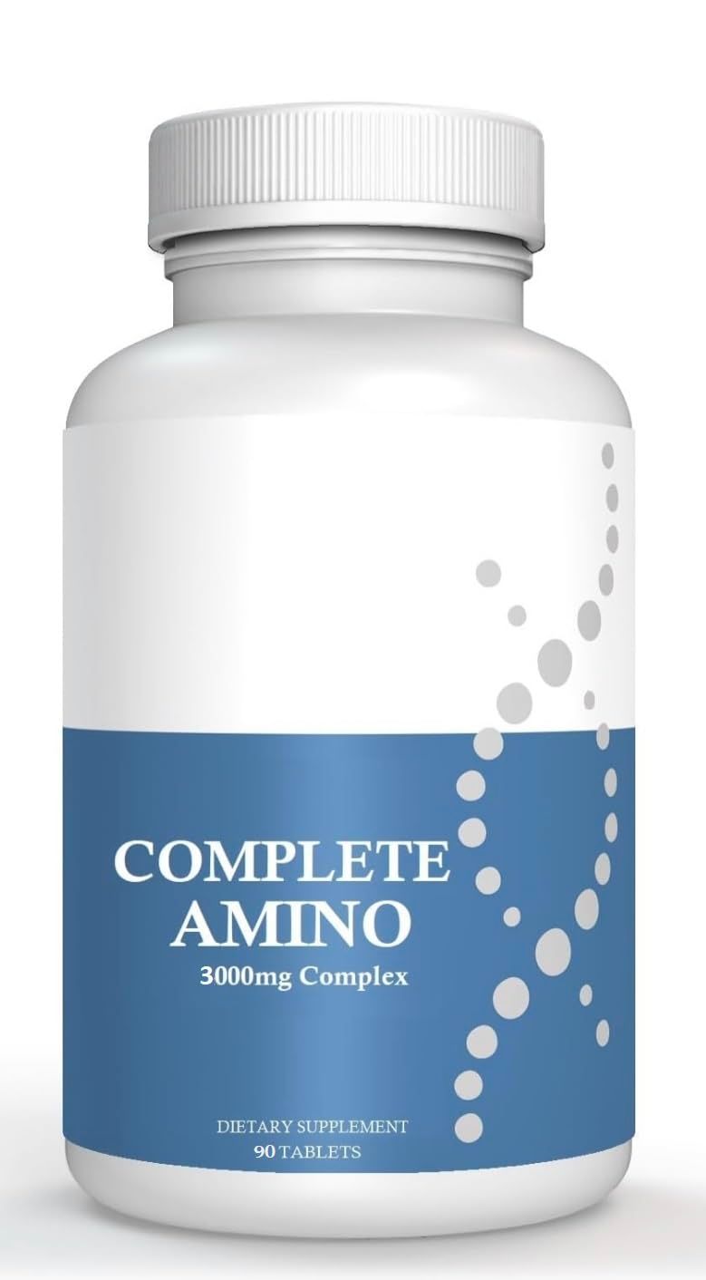 StarPass Labs Complete Amino Formula, Build Stronger Muscles and Increase Energy | Amino Supplements 90 Count