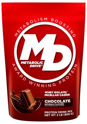 Biotest Metabolic Drive Functional Protein - Whey Isolate/Micellar Casein Blend - Lab-Tested (2lb, Chocolate)