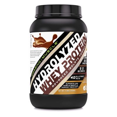 Amazing Muscle Ultra Pure Hydrolyzed Whey Protein Isolate * Supports Lean Muscle Growth &amp; Rapid Recovery (Chocolate)