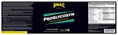 SNAC System Proglycosyn Vanilla Cream 2.6 lb (1180 g) by SNAC System