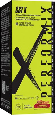 PERFORMIX SST X Timed Release Energy and Focus Powered by Super Strength Technology - Cinnamon - 60 Capsules (30 Servings)
