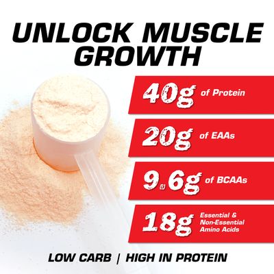 Myogenix Vanilla Whey Protein Powder - Myolean 100% Whey Protein Powder with 20 Grams of Protein Per Serving, Premium Protein Powder for Women and Men, Protein Powder Vanilla (5 lbs)