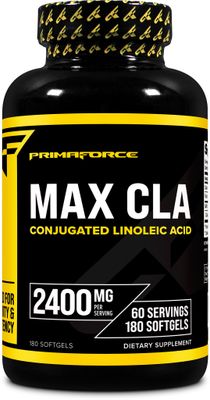 Primaforce CLA 2400 mg per Serving (180 softgels) - for Men and Women, Non-Stimulating, GMO Free &amp; Gluten Free