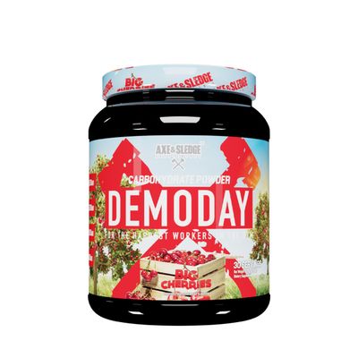 Axe &amp; Sledge Supplements Demo Day Intra-Workout Carbohydrate Powder with Cluster Dextrin, Carb10, Hydromax, &amp; Palatinose, Enhances Performance and Pumps, 30 Servings (Big Cherries)