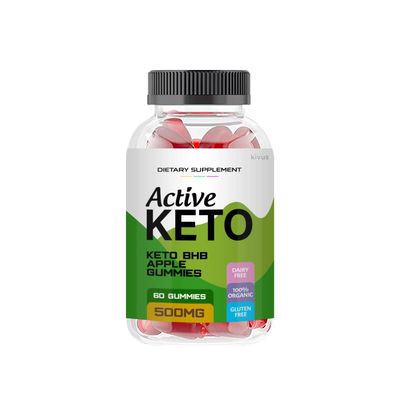 kivus Active Keto Gummies - Active Keto ACV Gummies (Single, 60 Gummies)