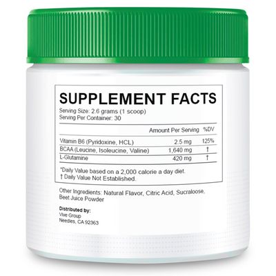 VIVE MD Nagano Lean Bodi Tonic Powder Official FormulaLean Bodi Tonic All Natural with Vitamin B6, and BCAA for Maximum Strength, Cleanse and Lean Metabolic Powder Support Lean Bodi Drink (3 - Pack)