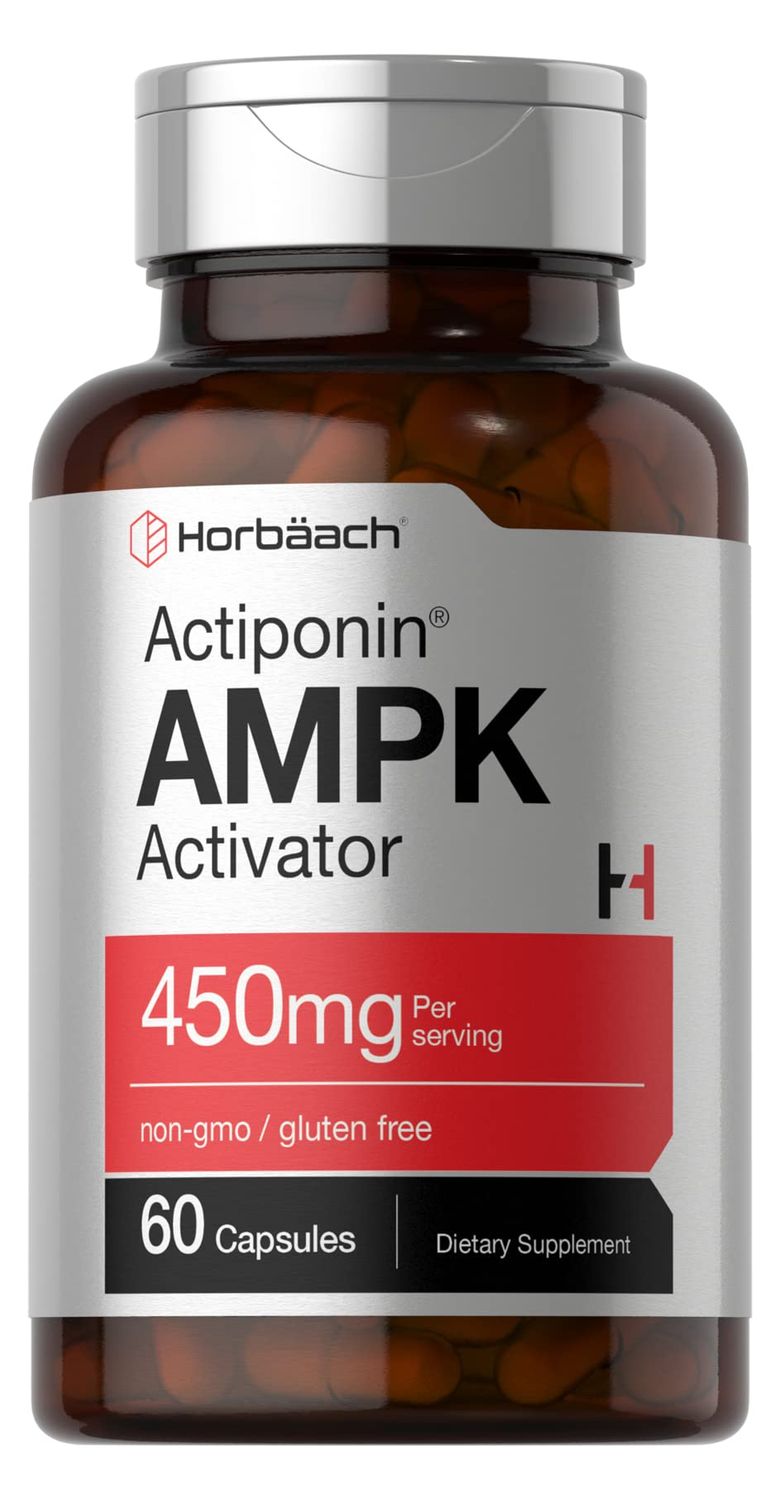 Horbach AMPK Metabolic Activator 450 mg | 60 Capsules | Non-GMO, Gluten Free