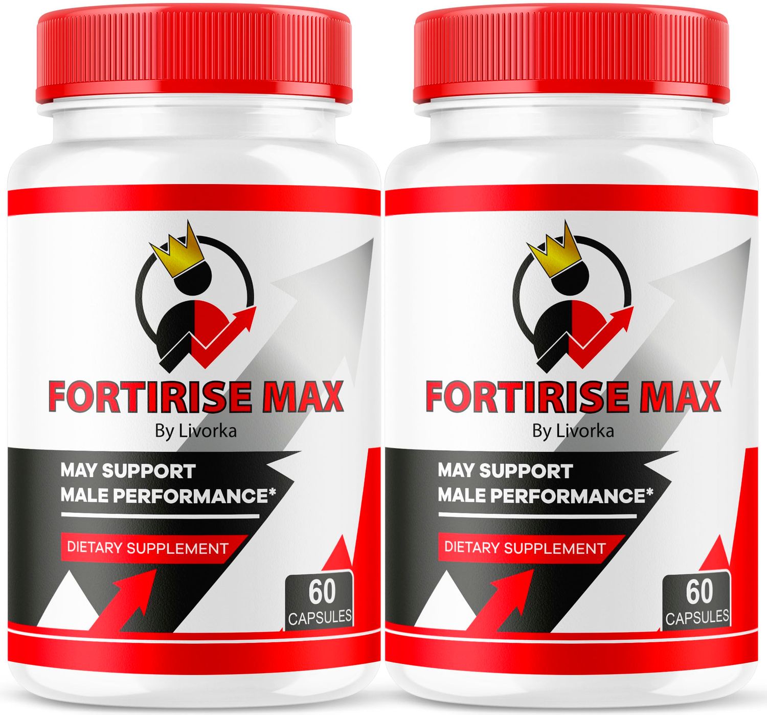 (2 Pack) Fortirise Max, Fortirise Max for Men, Fortirise Max Pills, Fortirise Max Capsule, Fortirise Max Vitamins Ultra, Fortirise Max Supplement, Fortirise Max Pill Formula, 120 Capsules For 2 Months